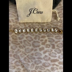 NWT j crew crystal bracelet